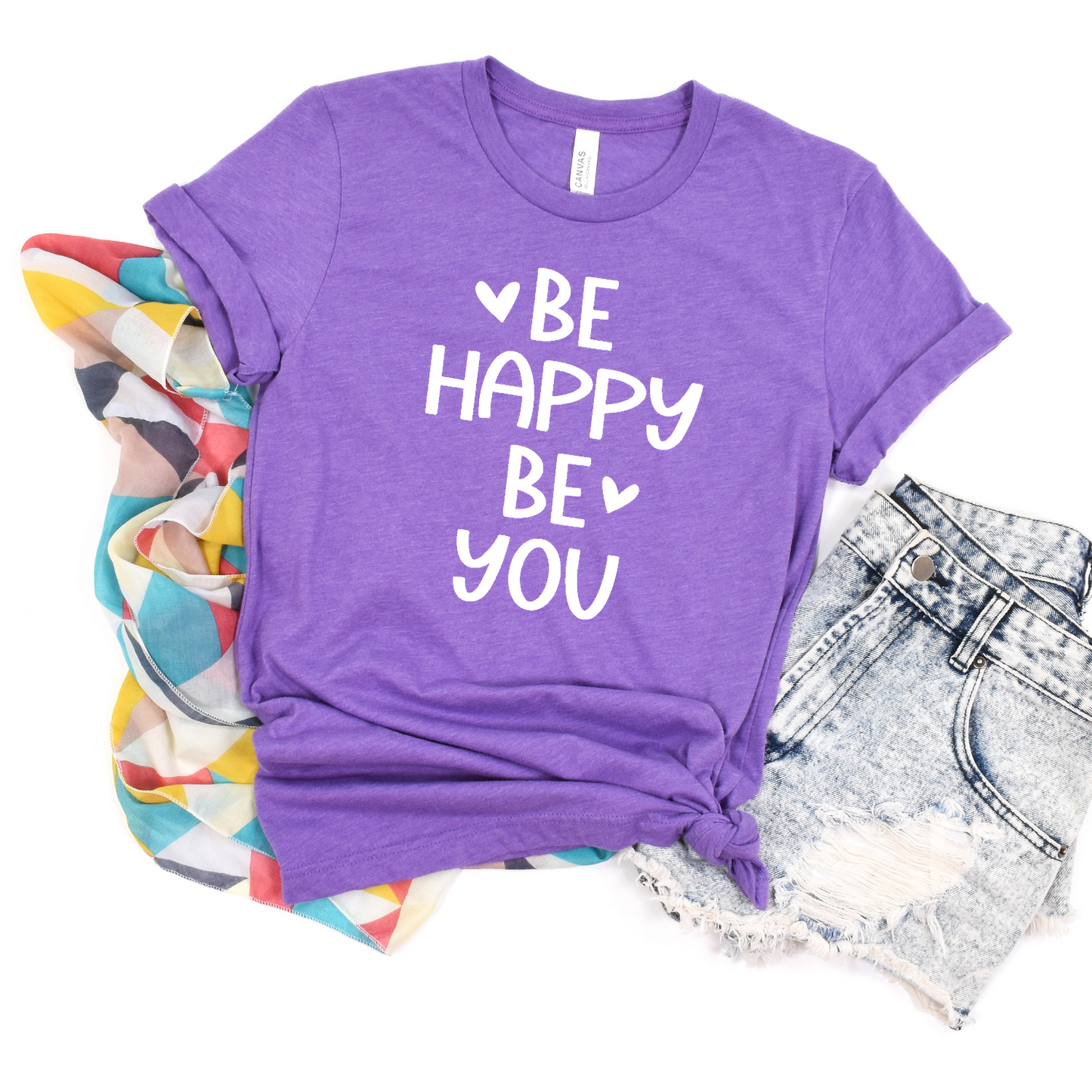 Be happy be you t-shirt