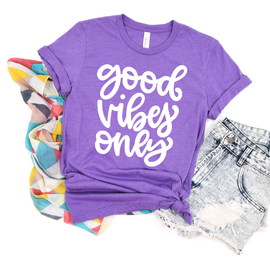 Good vibes only t-shirt